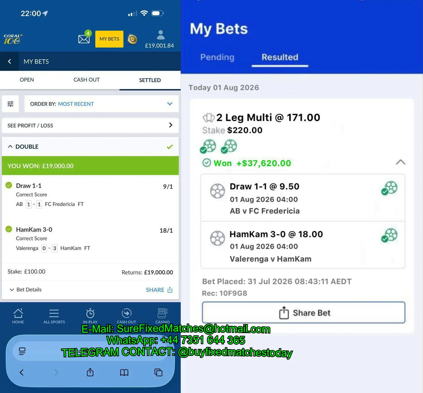 CORAL UK CORRECT SCORE MATCHES CORAL UK CORRECT SCORE MATCHES